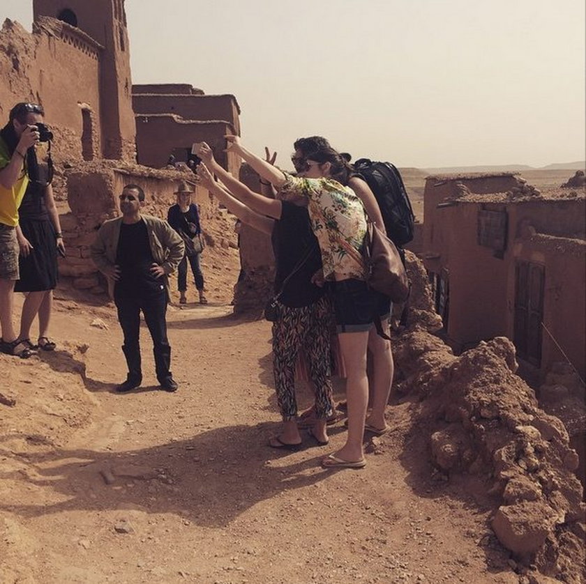 Joanna Jabłczyńska na wakacjach w Maroko