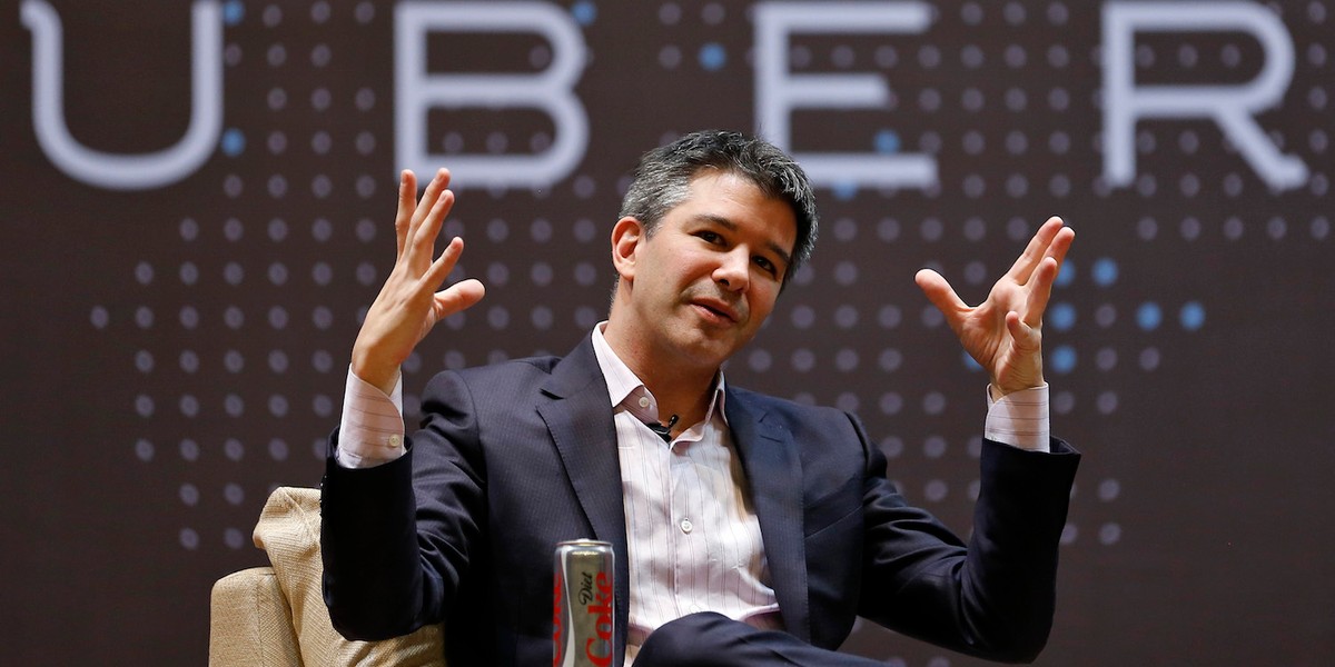 Uber CEO Travis Kalanick.