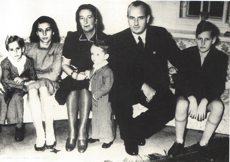 Hans Frank z rodziną