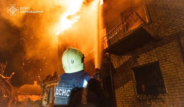 Najmanje 45 ljudi povređeno je u ruskom napadu dronovima na Harkov u Ukrajini