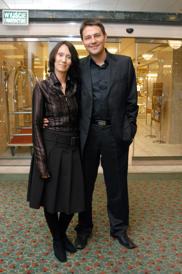 Anna Nowak i Krzysztof Ibisz w 2005 r.