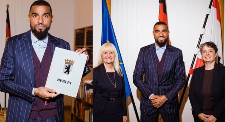 Kevin-Prince Boateng becomes first black ambassador for Berlin ahead of Euro 2024