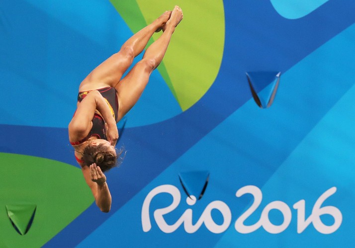 Te dziewczyny urodą nie ustępują lekkoatletkom. Na basenie w Rio de Janeiro też jest pięknie