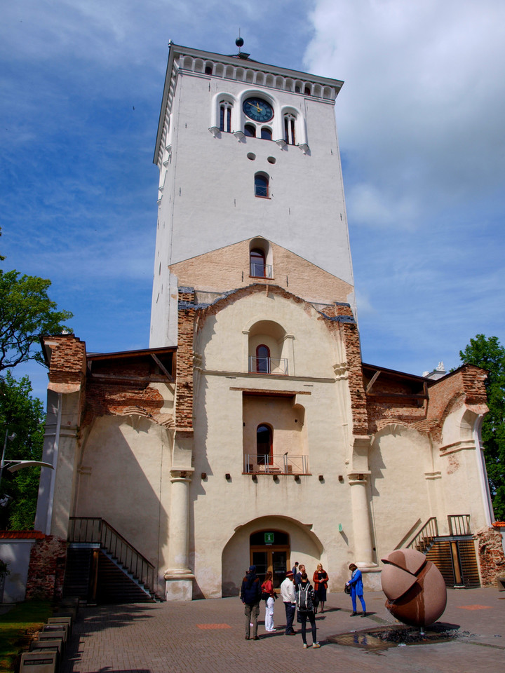 Jelgava - wieża kościoła św. Trójcy