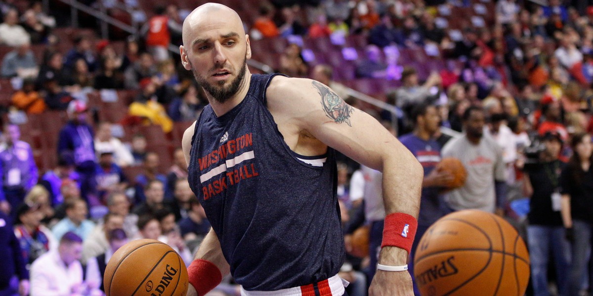 Marcin Gortat zawodnik Washington Wizards