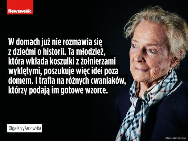 olga krzyżanowska, aleksander hall, wywiad, cytaty, pis, patriotyzm, inka