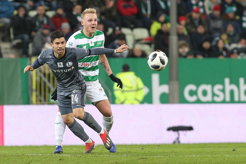 Pilka nozna. Ekstraklasa. Lechia Gdansk - Legia Warszawa. 09.12.2018