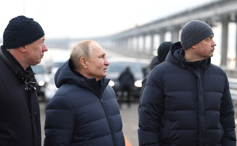 Putin na moście Krymskim