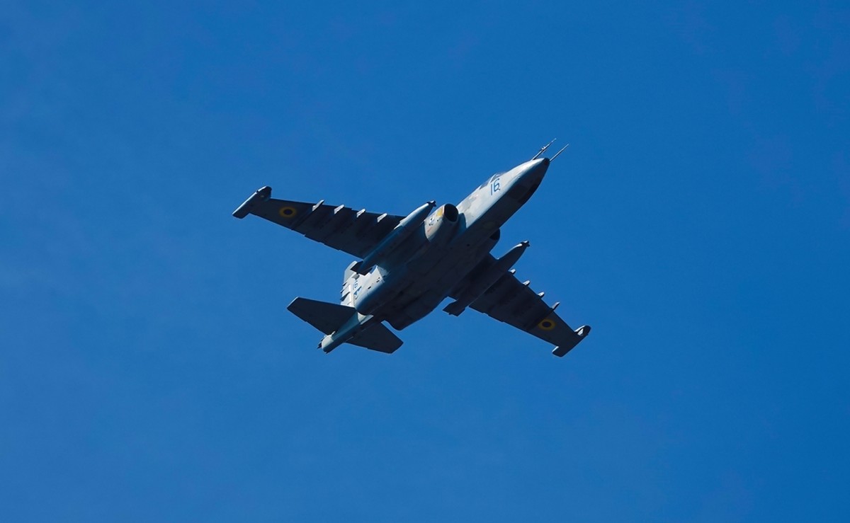 Ukraińcy zestrzelili kolejny rosyjski myśliwiec Su-25