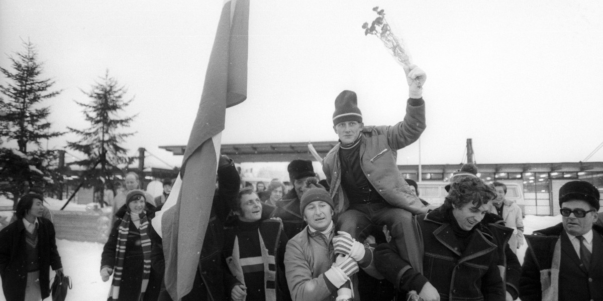 Wojciech Fortuna w Sapporo zdobył dla Polski pierwszy złoty medal Zimowych Igrzysk Olimpijskich. 