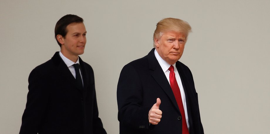 Kushner and President Donald Trump.