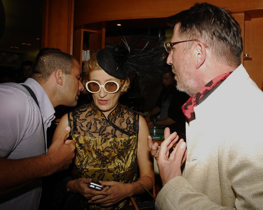 Iznervirani: Isidora Bjelica i Nebojša Pajkić