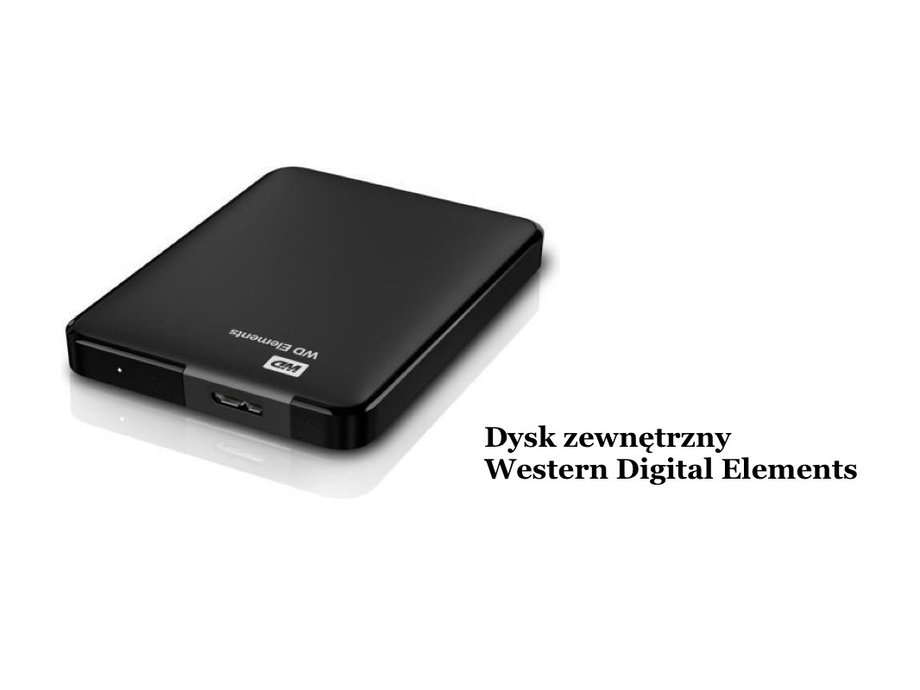 Dysk zewnętrzny Western Digital Elements