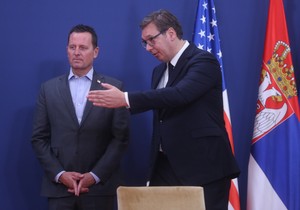 Ričard Grenel i Aleksandar Vučić