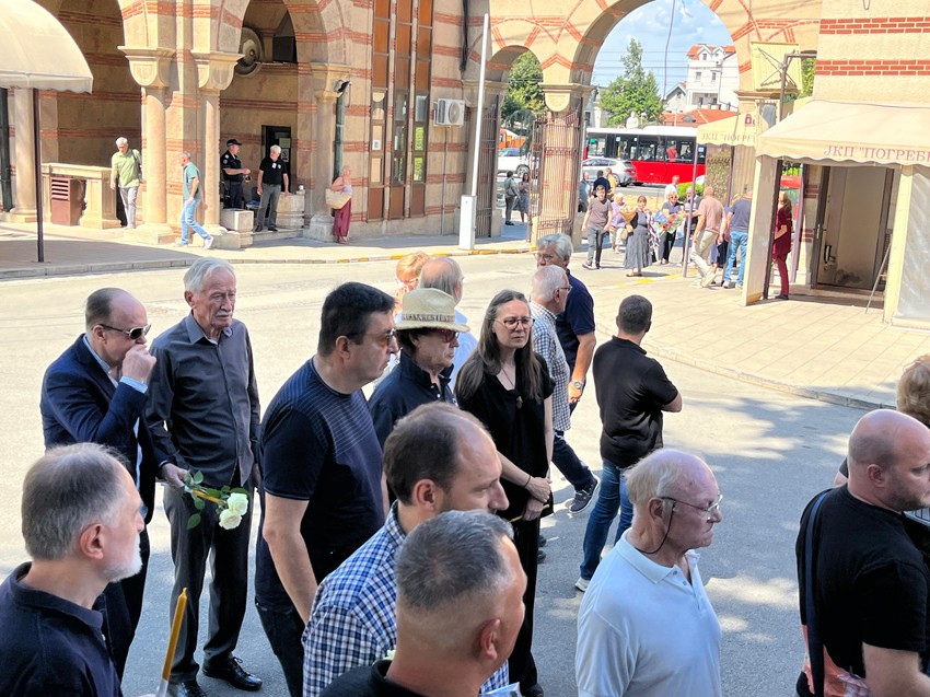 Sahrana Dobrivoja Tanasijevića