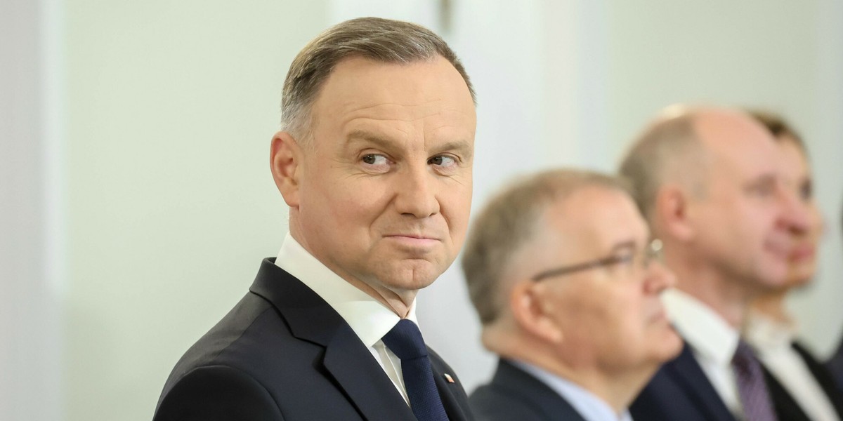 Prezydent Andrzej Duda.