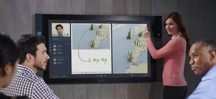 Microsoft Surface Hub dopiero w 2016 roku
