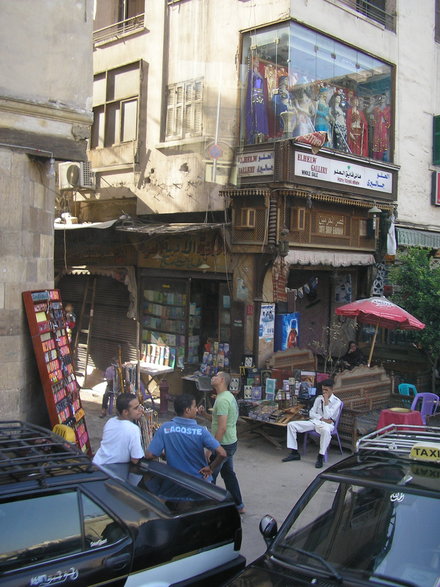 atmosfera na ulicach Kairu