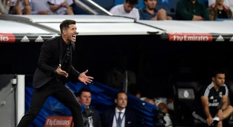 Atletico manager Diego Simeone called it a good result as they finished a goalless match against Real Madrid