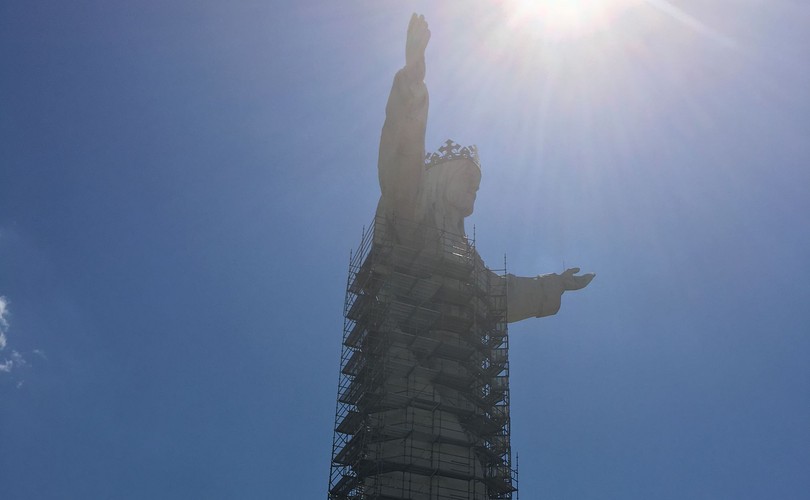 Remont pomnika Jezusa ze Świebodzina