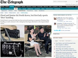 Żona Kim Dzong Una z torebką wartą tyle co roczny dochód Koreańczyka!