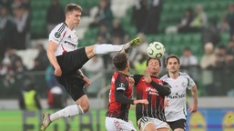 liga konferencji. legia uratowała honor. rekordowa seria porażek zakończona