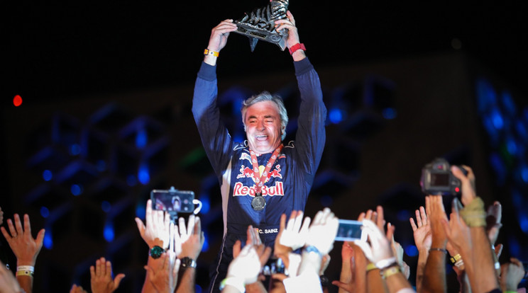 A 2010-es siker után
idén is győzött az autósoknál Carlos Sainz /Fotó: MTI