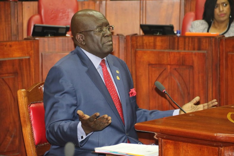 Education Cabinet Secretary George Magoha