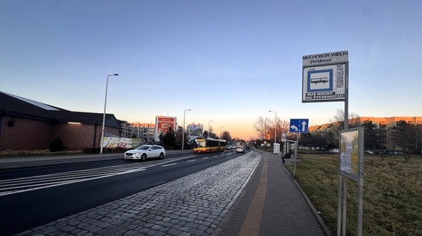 Na wysokości ulicy Roślinnej planowana jest pętla