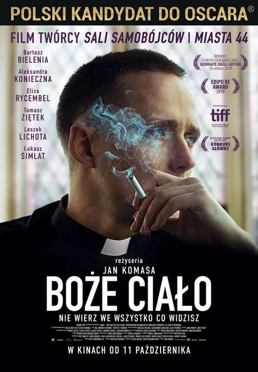 Plakat filmu "Boże Ciało"