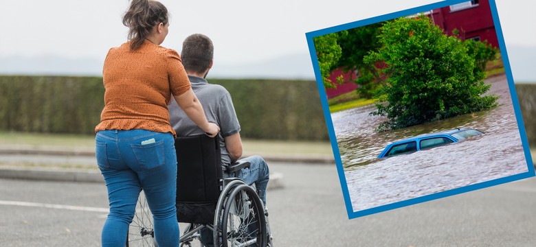 Powodzie w Polsce. Pomoc PFRON dla osób z niepełnosprawnościami