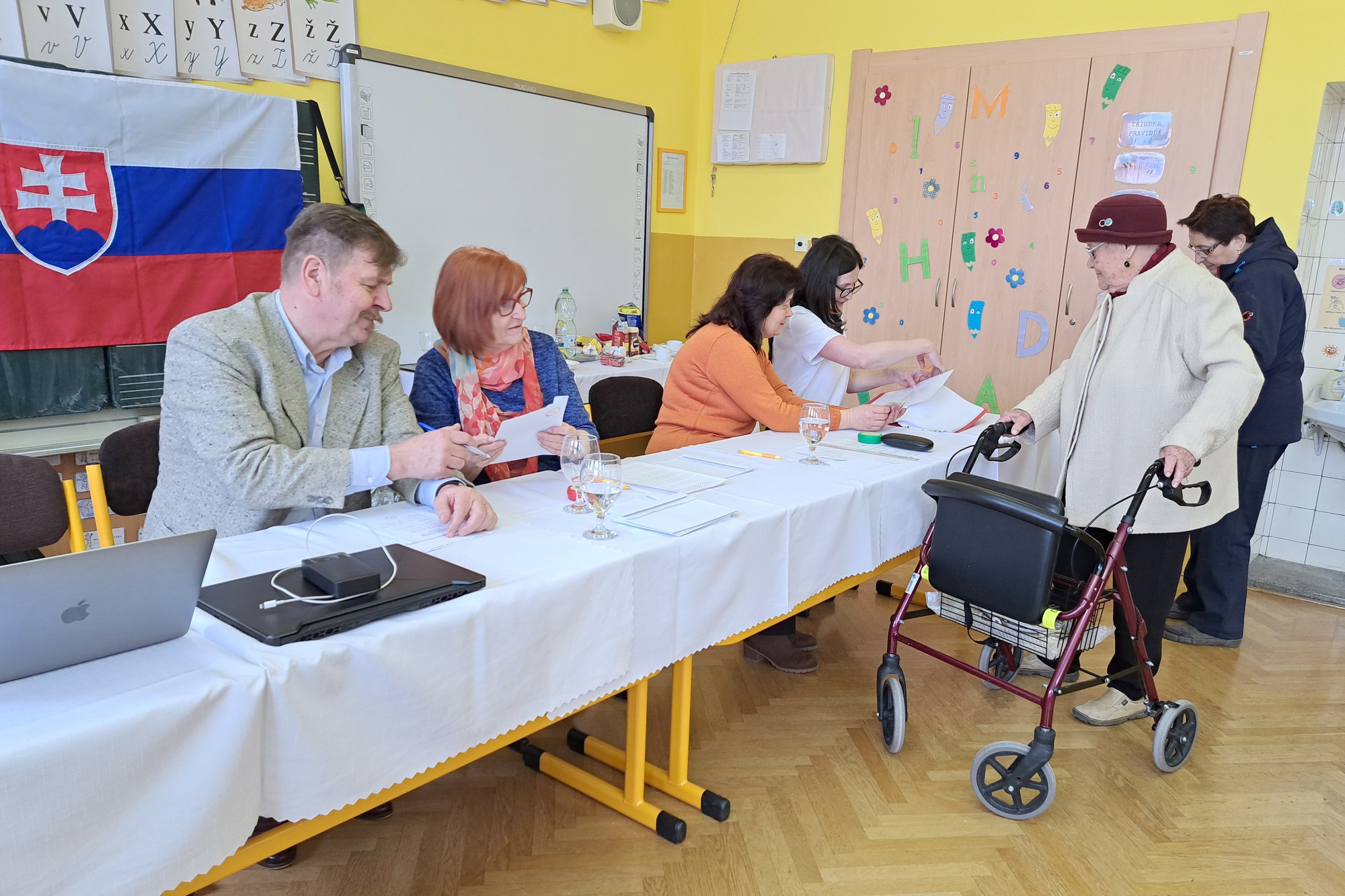 Méta Eleonóra Zacharová chodí voliť aj vo vyššom veku.