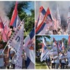 Pristalice SNS krenule ka Beogradu