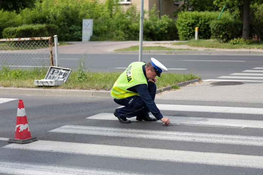 Potrącenie kobiety w Zielonej Górze