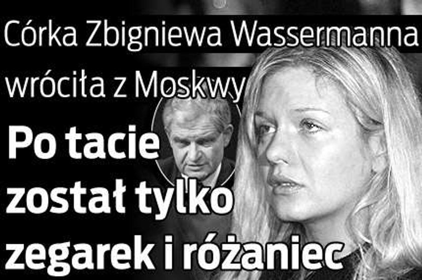 Zbigniew Wassermann. Został po nim tylko różaniec