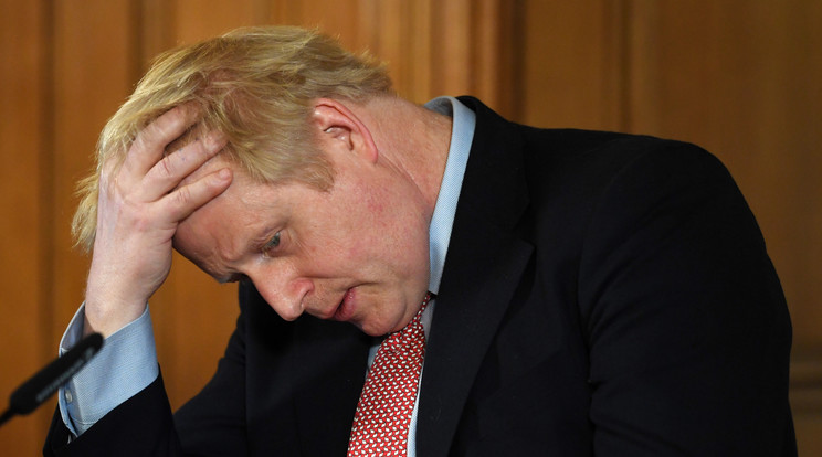 Boris Johnson lemondott a brit Konzervatív Párt vezetői tisztségéről / Fotó: MTI EPA