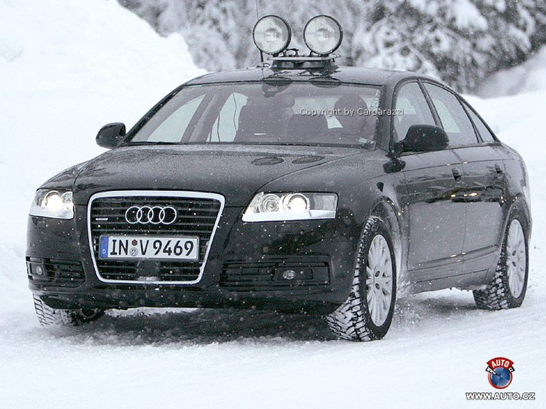 Zdjęcia szpiegowskie: Audi A6 wkrótce także z diodami (kolejne fotografie)