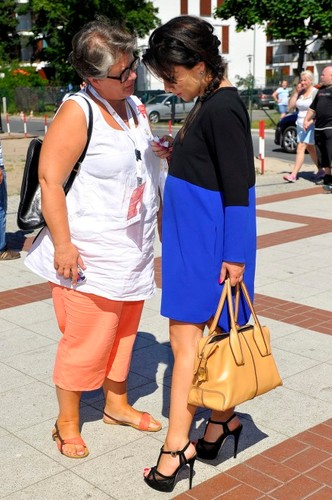 Dorota Zawadzka i Beata Tadla