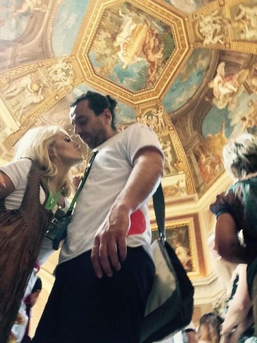 Doda i Emil Haidar w Rzymie