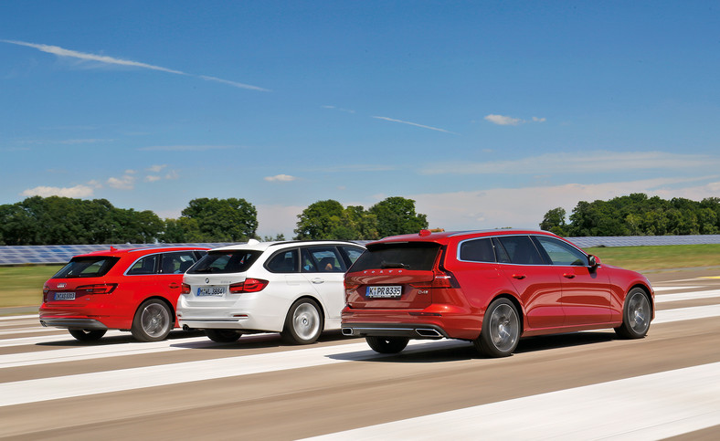 Volvo V60 kontra Audi A4 Avant i BMW serii 3 - które kombi będzie lepszym wyborem