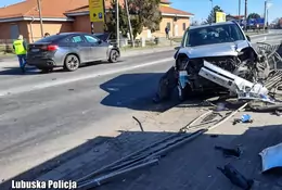 Uciekał przed policją kradzionym w Niemczech BMW. Na sumieniu miał coś jeszcze [WIDEO]