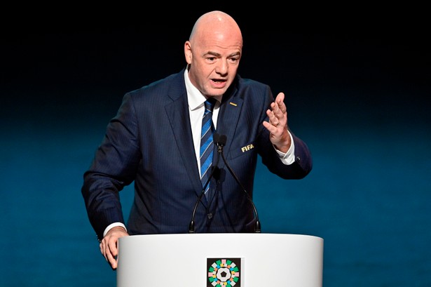 Prezydent FIFA Gianni Infantino