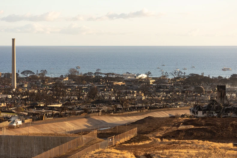 Lahajna na Mauiju, Havaji, nakon katastrofalnih požara 12. avgusta