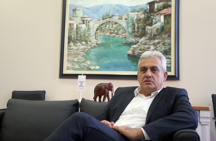 Ljubo Bešlić, gradonačelnik Mostara