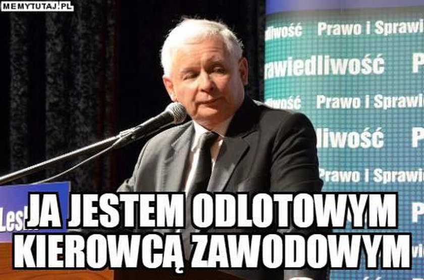 Kaczyński lepszy niż kierowca TIRa?