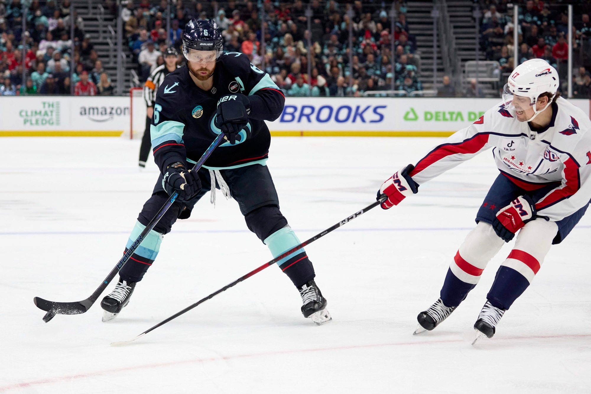 Zápas NHL: Washington Capitals - Seattle Kraken.