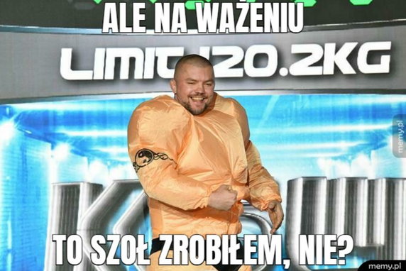 KSW 61. Memy po walce "Pudzian" - "Juras"