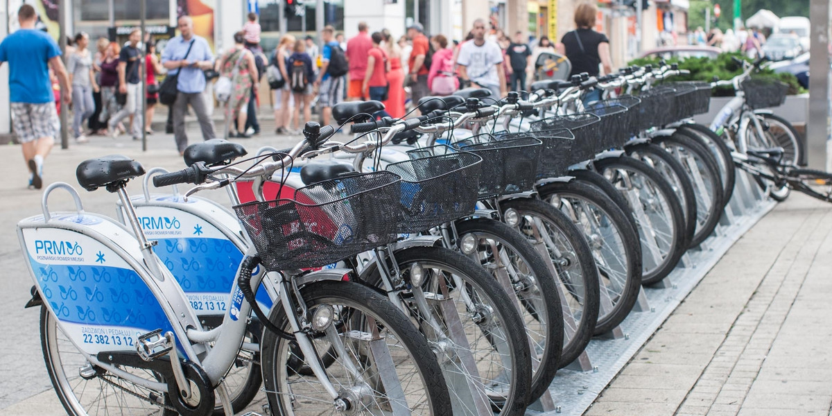 Wypożyczalnia rowerów miejskich w Poznaniu