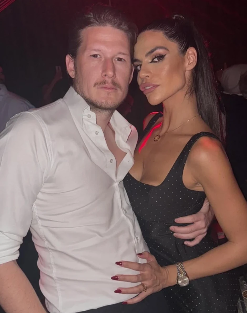 Dejana Živković sa mužem