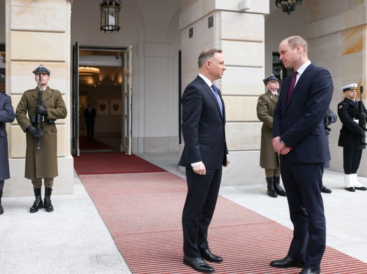 Andrzej Duda książę William